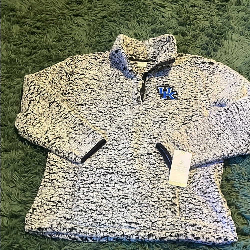NWT University of Kentucky Sherpa Pullover